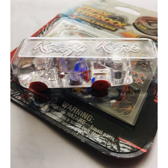 Max Traxx Marble Racers Red Wheels Krazy Kars Light-Up Action - Picture 4 of 9